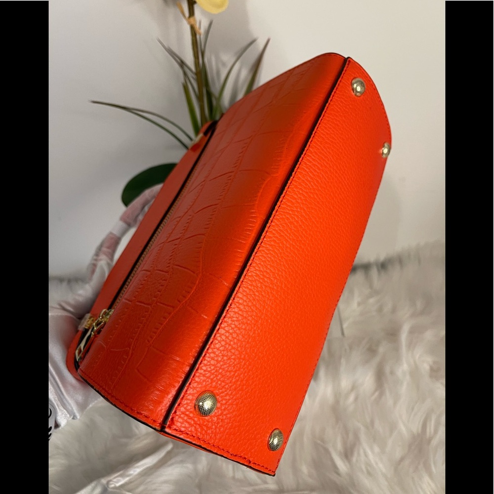 SATCHEL TEXTURED GENUINE LEATHER BAG๐๐ - Picture 4 of 5